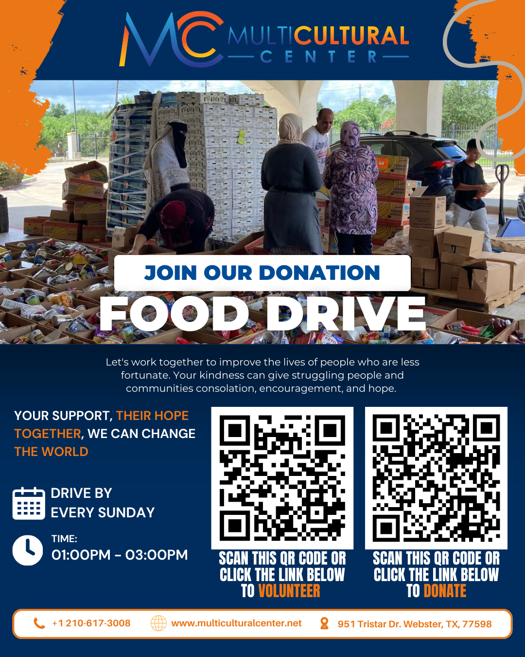FOOD DRIVE POSTS