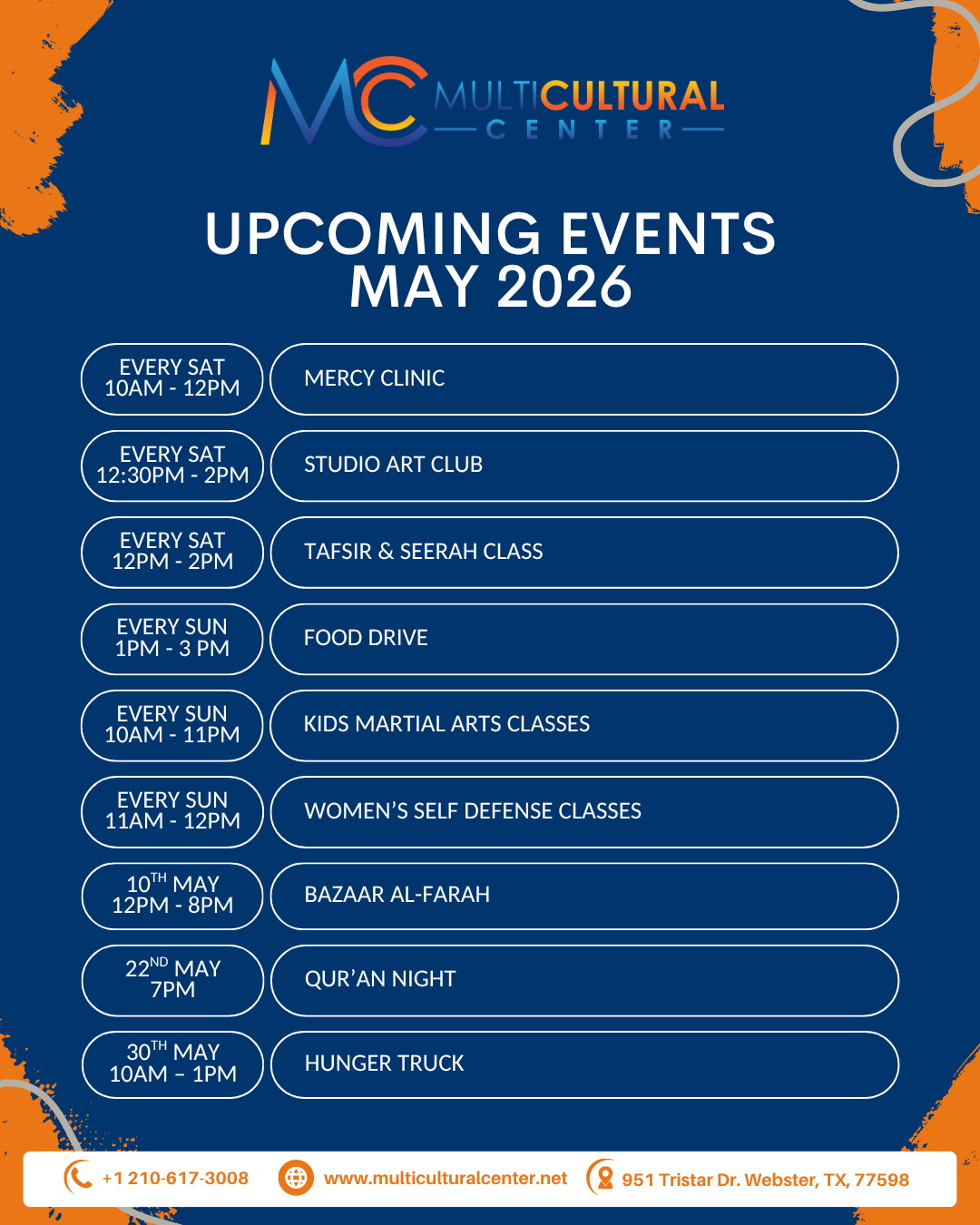 Upcoming Events (1)