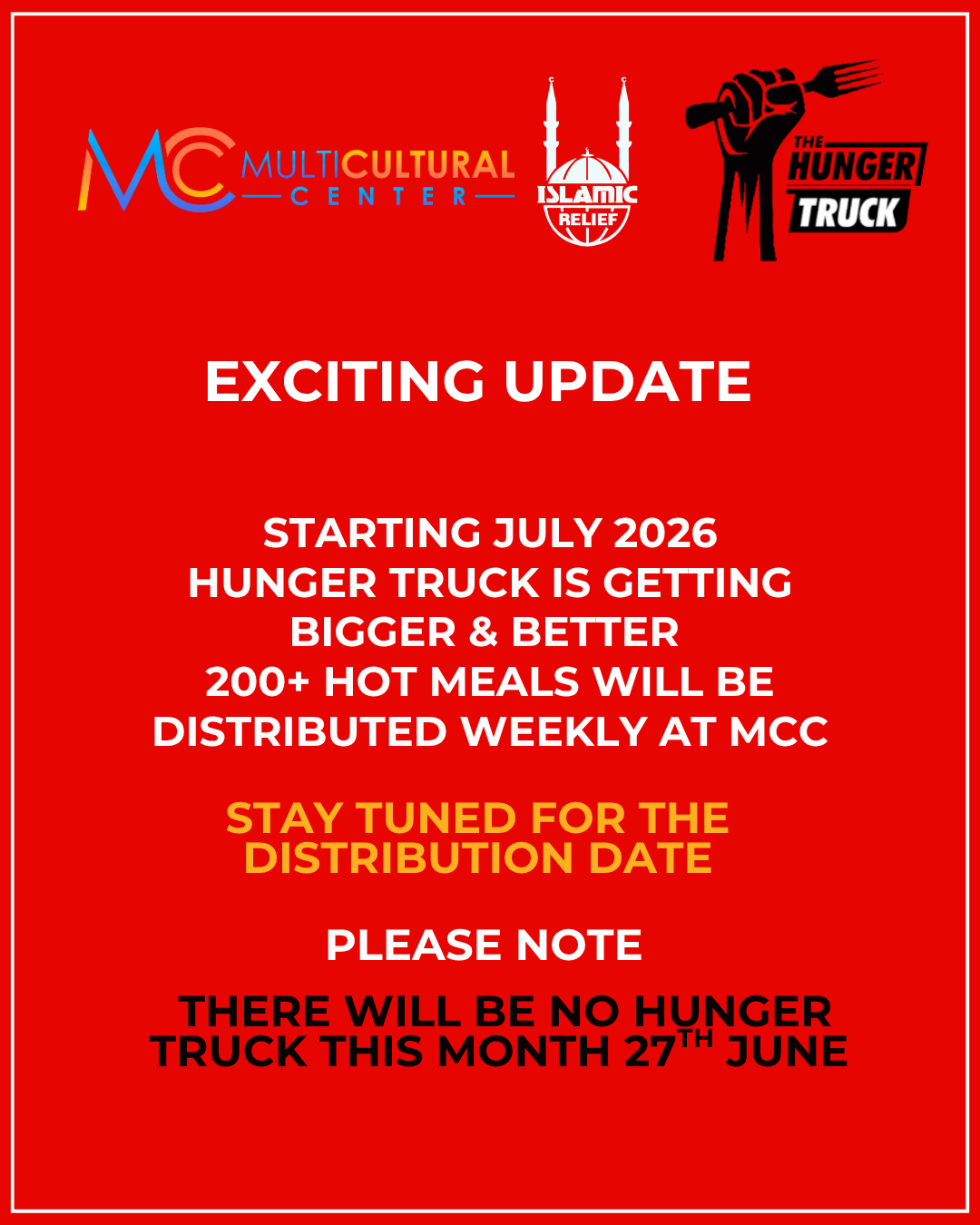 food at the refugee complex