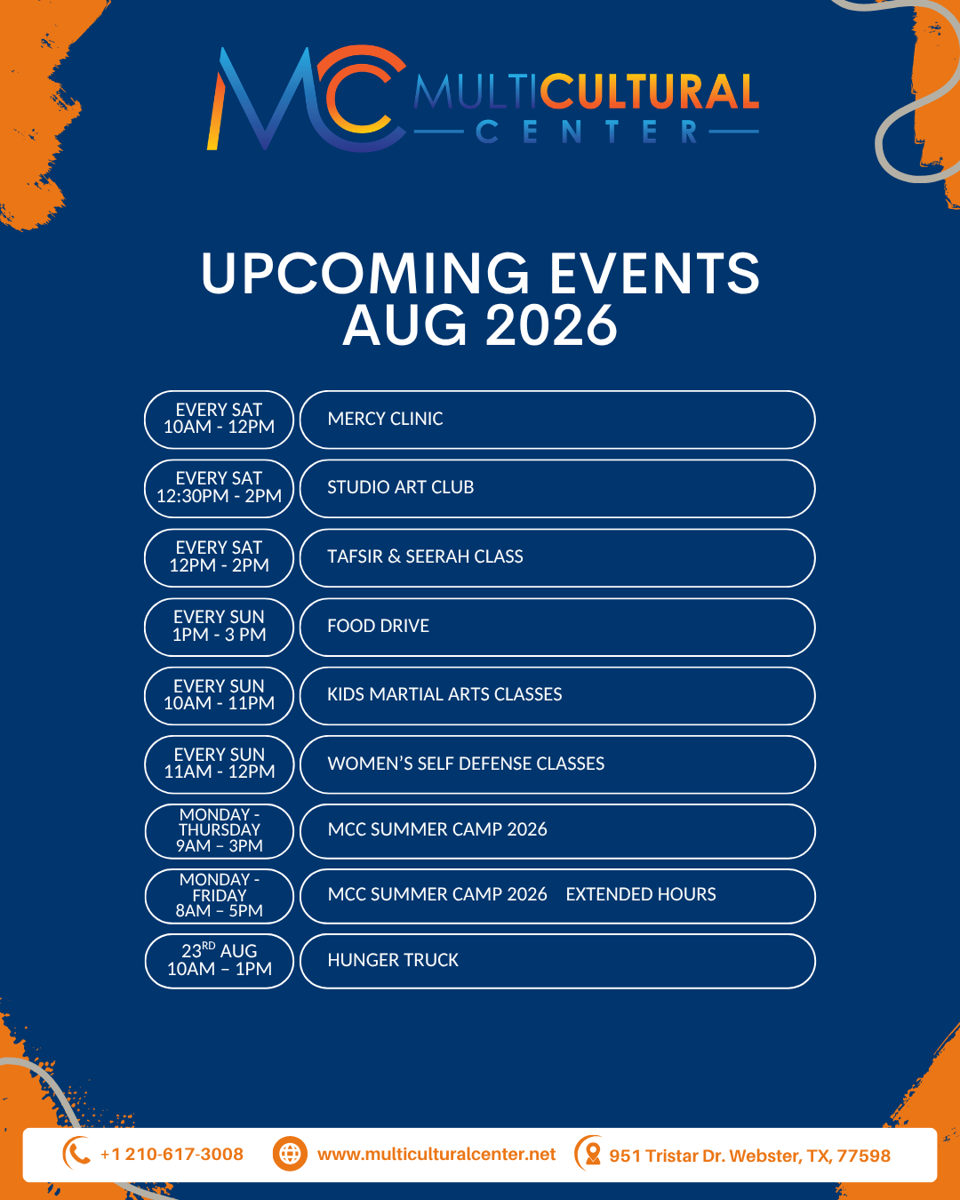 Upcoming Events (1)