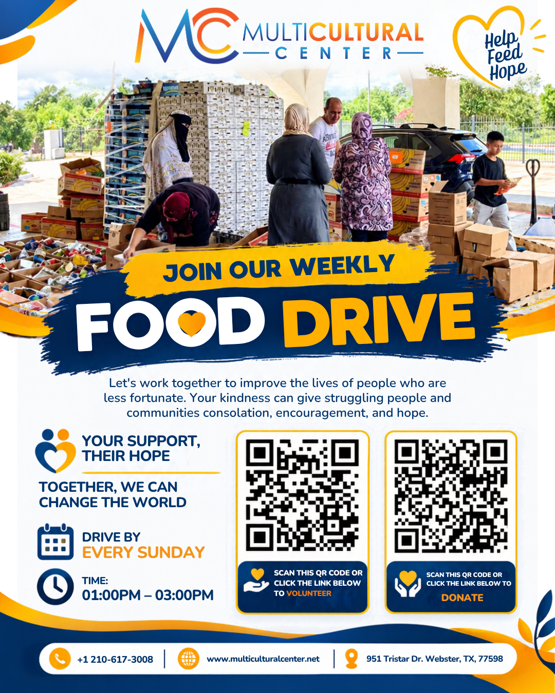 FOOD DRIVE POSTS (2)